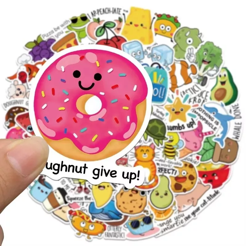 Milk White PVC Sticker